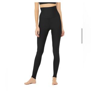 Alo Extreme High Waist Airlift Black Leggings XXS
